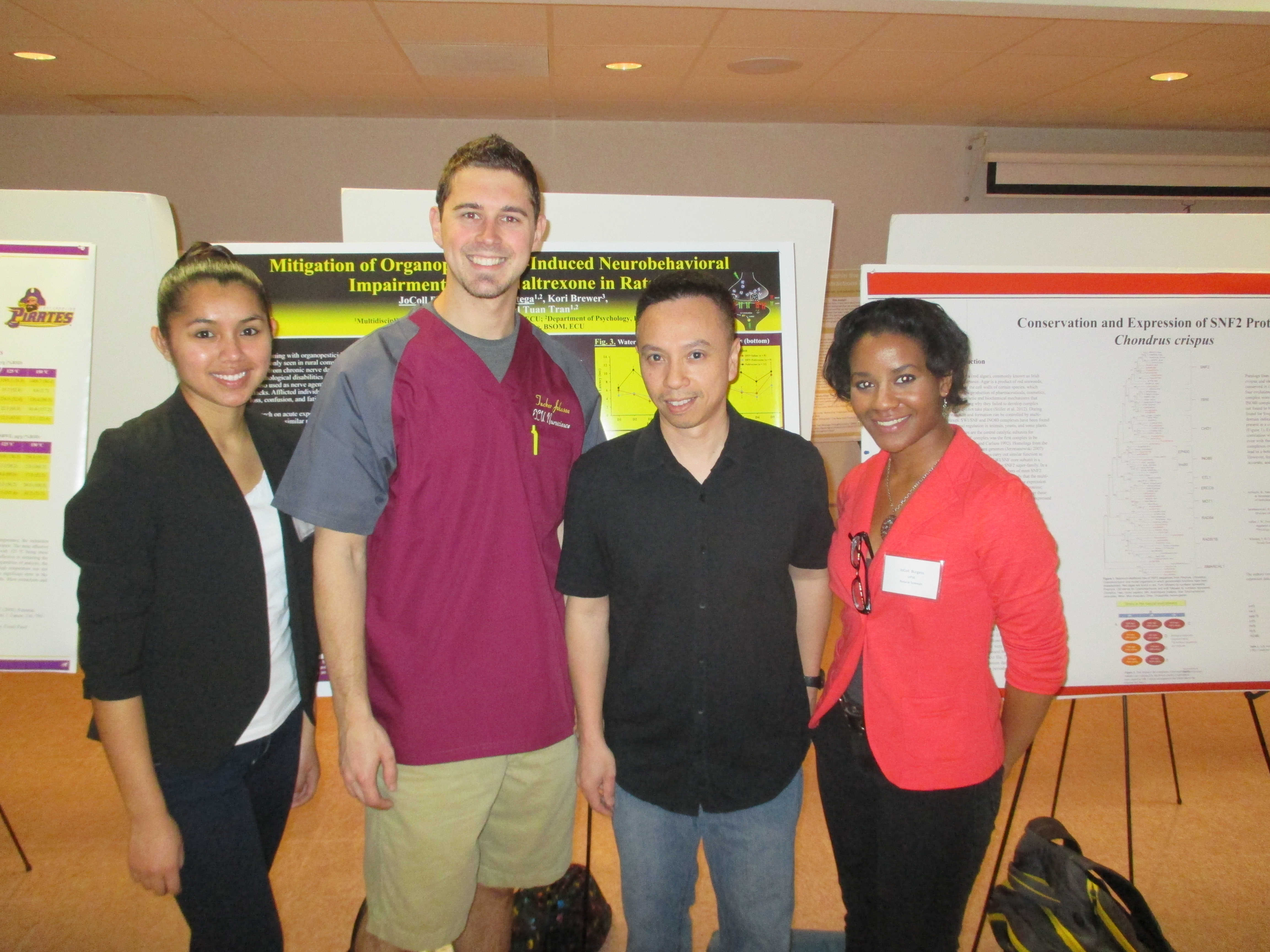 Lidia, Tucker, Dr. T, and JoColl having a nice pose at RCAW 2014